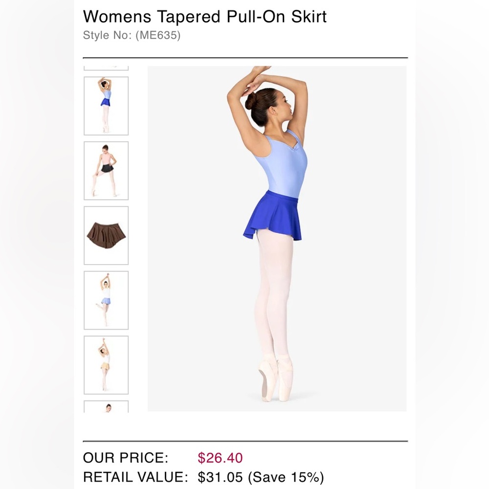 Mariia Tapered Pull-on Skirt